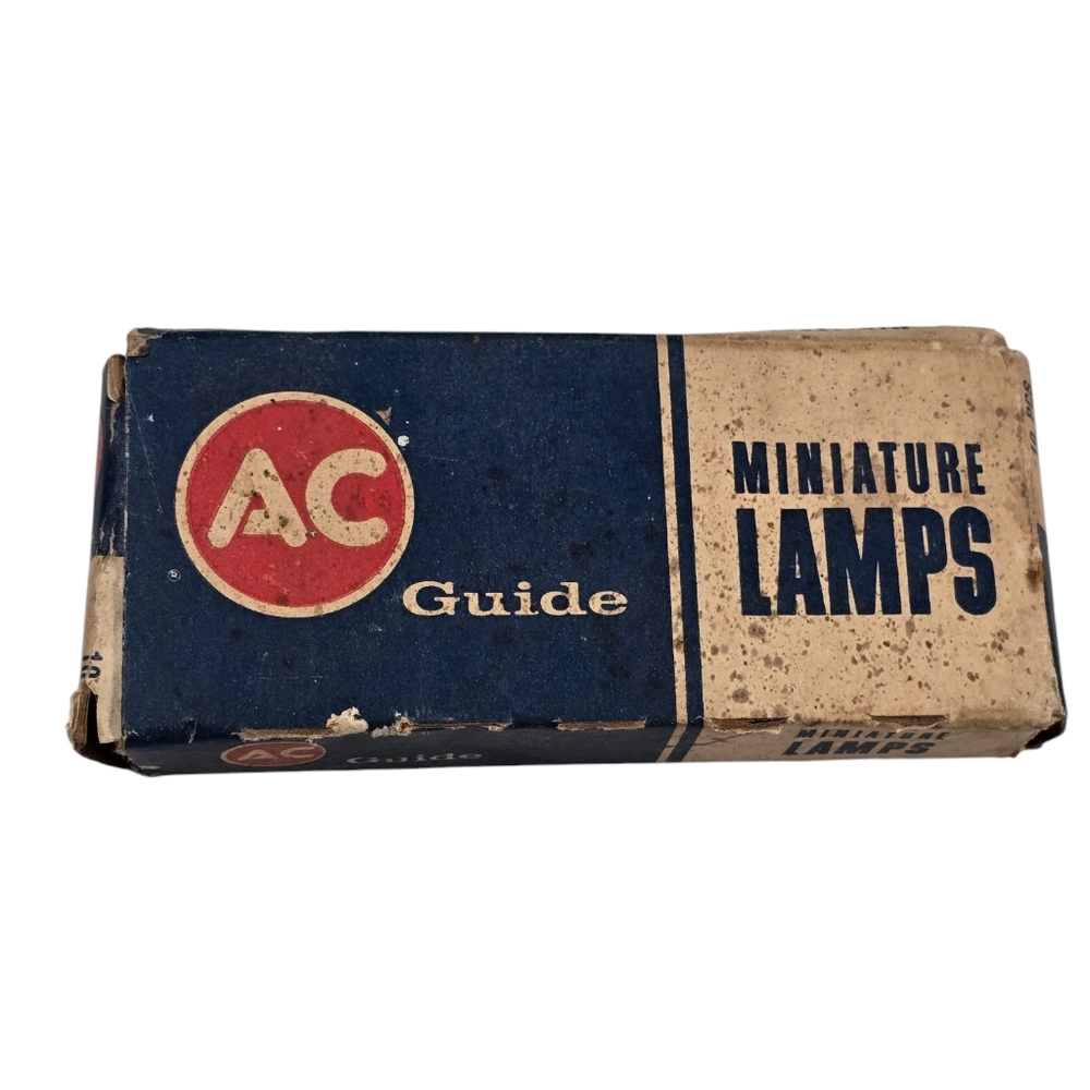 Vintage AC Spark Plug Miniature Lamps Light Bulbs L-1895 Pack 10